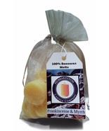 6 Piece Frankincense &amp; Myrrh Scented Beeswax Melts by Hubbardston Candle... - £9.74 GBP