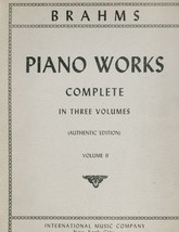 Johannes Brahms - Piano Works: Complete in Three Volumes - Vol. II - £13.33 GBP