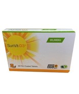 SunVit-D3 Vitamin 20000IU Film Coated Tablets x 28 - £7.07 GBP