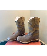 Twisted X Mens 12” Western Work Boot VFW Leather Pull On Bomber MXB0009,... - $3,800.48 MXN