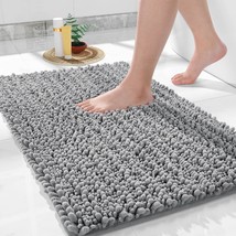 Yimobra Bathroom Rug Mat, 24&#39;&#39; x 17&#39;&#39;, Luxury Chenille Bath - £13.02 GBP