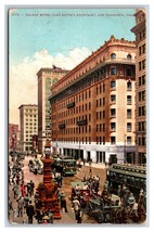 Palace Hotel and Lotta&#39;s Fountain San Francisco California UNP DB Postcard W12 - £3.08 GBP