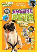 Amazing Pets Sticker Activity Book National Geographic Kids Children Fun Gift - £5.56 GBP