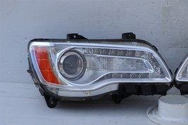 11-14 Chrysler 300C Halogen Projector Headlight Lamp Set L&R POLISHED image 8