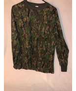 NWOT&#39;s Military Style TreBark Pattern Long Sleeve Light Sweater T-Shirt ... - €20,24 EUR