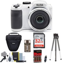Kodak Pixpro Az252 Astro Zoom Digital Camera (White) Bundle With 32Gb Card, - £259.72 GBP