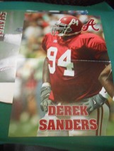 Great  2003 ALABAMA FOOTBALL Poster......#94 DEREK SANDERS......FREE POS... - $14.44