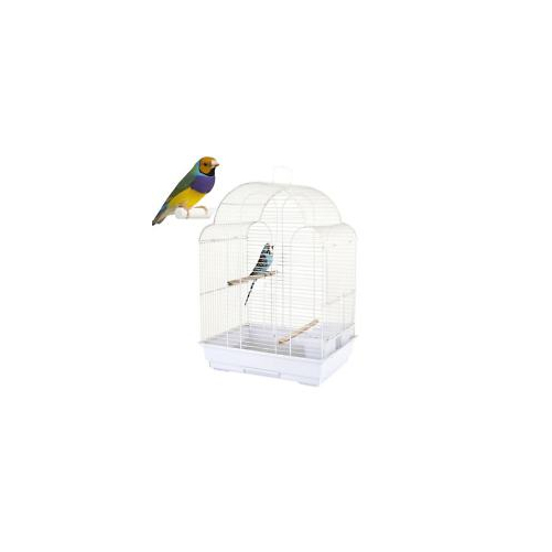 YML 5834-4814WHT 0.67 in. Bar Spacing Small Parrot Cage White - 18 x 14 in. - $104.49