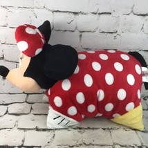 Disney Parks Classic Minnie Mouse Pillow Pet Plush Sleepover Stuffed Ani... - $11.88