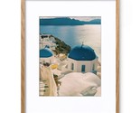 16X20 Picture Frame With Mat For 11X14, Solid Oak Wood Poster Frame With... - $69.99