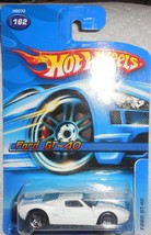 Hot Wheels 2005 &quot;Ford GT-40&quot; #162 Mint Vehicle On Sealed Card - $3.00