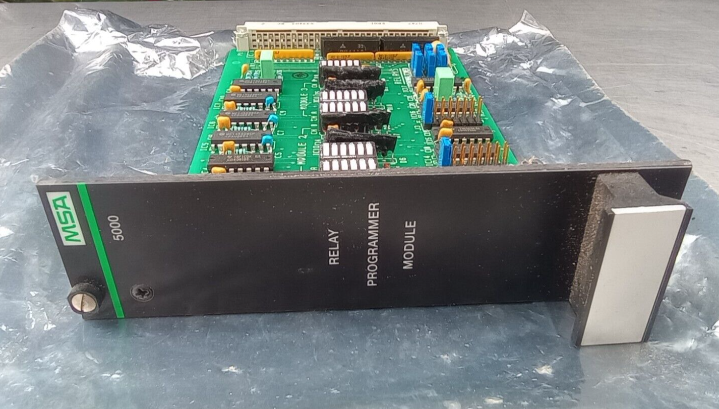 MSA 483471 Rev 4 Relay Programmer Module Series 5000 5932 - $143.55