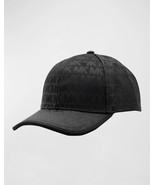 Michael Kors Printed MK Logo Adjustable Baseball Cap Hat Black - €38,67 EUR