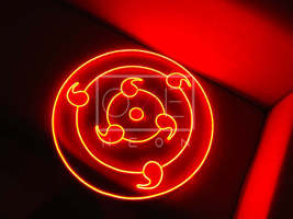 Rinne Sharingan - Naruto | LED Neon Sign - £128.92 GBP+