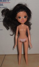 Vintage 2001 MGA Bratz Doll #5 Nude Black Hair - $9.55