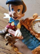 Pinocchio Desktop Clock And Figaro Cat Jack In the Box Desk Stapler 22095 - £299.75 GBP