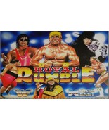 WWF ROYAL RUMBLE Data East 1993 Pinball Translite/pinball Backglass/pinb... - £31.42 GBP