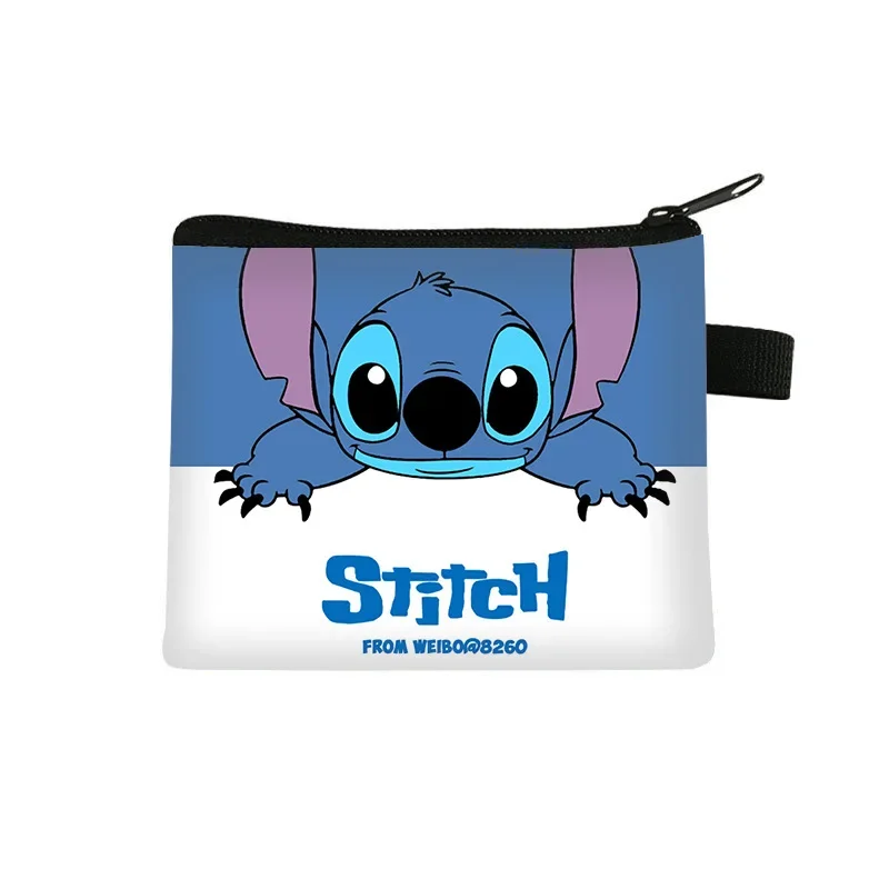 Disney Stitch Wallet Kawaii Lilo Stitch Coin Purse Cartoon Children Port... - $1.60