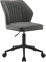 Vintage Gray Pu And Black Acme Furniture Pakuna Office Chair. - $96.95