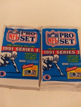 1991 Pro Set Series I NFL Card Wax Pack Lot Of 2 Packs Of 14 Cards Each - £15.62 GBP