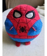 TY Beanie Ballz Marvel Spiderman Stuffed Plush 5&quot;Round Ball Toy Cloth Ha... - £4.00 GBP