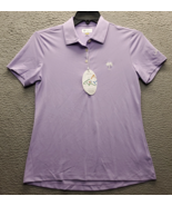 Greg Norman FR PALMS Polo Shirt Women M Purple Golf Performance Play Dry... - $29.32 CAD