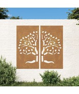  Garden Wall Decoration Rusty Corten steel 41.3 x 21.7 in - $132.49