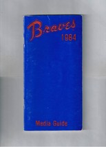 1984 Atlanta Braves Media Guide MLB Baseball Murphy Watson Horner Barker - £35.99 GBP