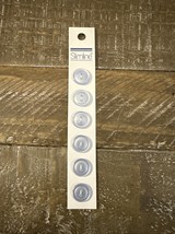 SlimLine Buttons 6 Piece 9/16” - $11.76