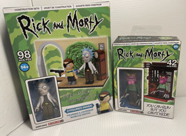 McFarlane Adult Swim Rick and Morty Evil  Construction Set 98 pcs &amp; other New - £22.17 GBP