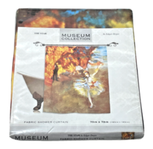 The Star Edgar Degas Shower Curtain Museum Collection 70 x 72&quot; Multi-Color - £14.33 GBP