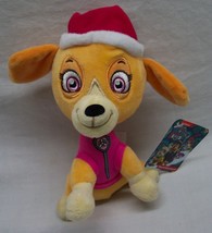 Nick Jr. Paw Patrol Christmas Skye Girl Puppy Dog 5&quot; Plush Stuffed Animal New - £14.64 GBP