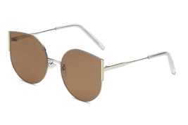 Women Round Cat Eye Sunglasses - £12.58 GBP