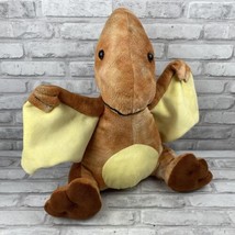 Hug Fun Pterodactyl Dinosaur Flying Bird Plush Stuffed Animal Sitting Toy 15&quot;  - £18.45 GBP