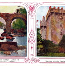 Killarney Bridge Blarney Castle Ireland Vintage Postcard - $9.95