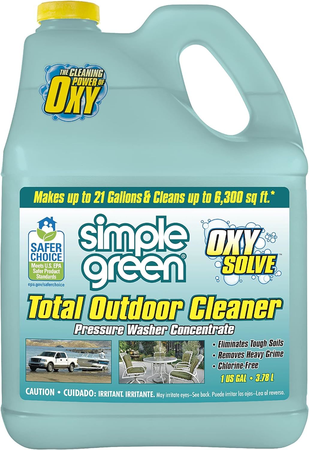 Simple Green Oxy Solve Total Outdoor Pressure Washer Cleaner – 1 Gal - $35.95