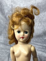 Madame Alexander 1950s Jill Doll Vogue Sleepy eyes Red Hair Bendable Legs - £20.97 GBP