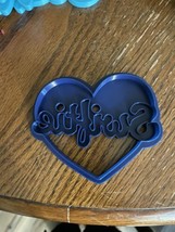 Taylor Swiftie Cookie Cutter 3d Printed - £4.20 GBP