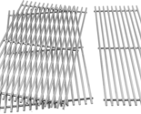 Grill Cooking Grates Grid Stainless Steel 18&quot; 3-Pack For Charbroil Perfo... - $84.12