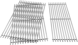 Grill Cooking Grates Grid Stainless Steel 18&quot; 3-Pack For Charbroil Perfo... - £70.02 GBP