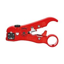 KNIPEX 16 60 06 SB Wire stripping tool for coax and data cable 125 mm (B... - $49.00