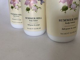 Crabtree &amp; Evelyn Summer Hill Body Lotion 16.9 oz X 3 - £79.32 GBP