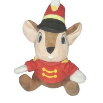 Disneyland Disney World Plush Timothy Q Mouse Ringmaster Dumbo 8&quot; - $8.99