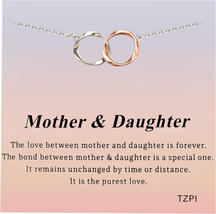 Mothers Day Gifts for Mom from Daughter, 925 Sterling Silver Mother Necklace as - £38.86 GBP