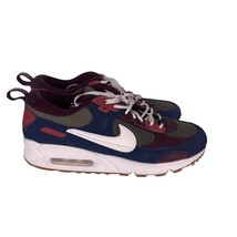 Nike Air Max 90 Futura Sneakers Womens Size 10 Olive Navy DM9922-200 - £49.63 GBP