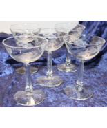 Libbey Glass - Brookdale - Champagne (Tall Sherbet) - 1 Set of 5 - $830.35 MXN