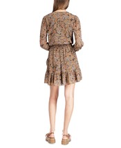Michael Kors Women&#39;s Paisley-Print Smocked-Waist Dress Small B4HP - $39.95