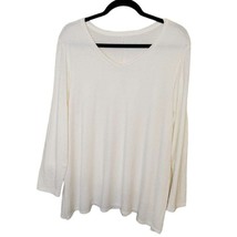 Chico&#39;s Size 2(12)Tall The Ultimate Tee Longsleeve Layering Tee  - £19.90 GBP
