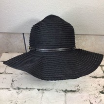 Nine West Big Floppy Black Sun hat  - $19.79