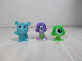 Disney Doorables mini  figures Monsters Inc Mike Sulley Pauley lot 3 - £7.73 GBP